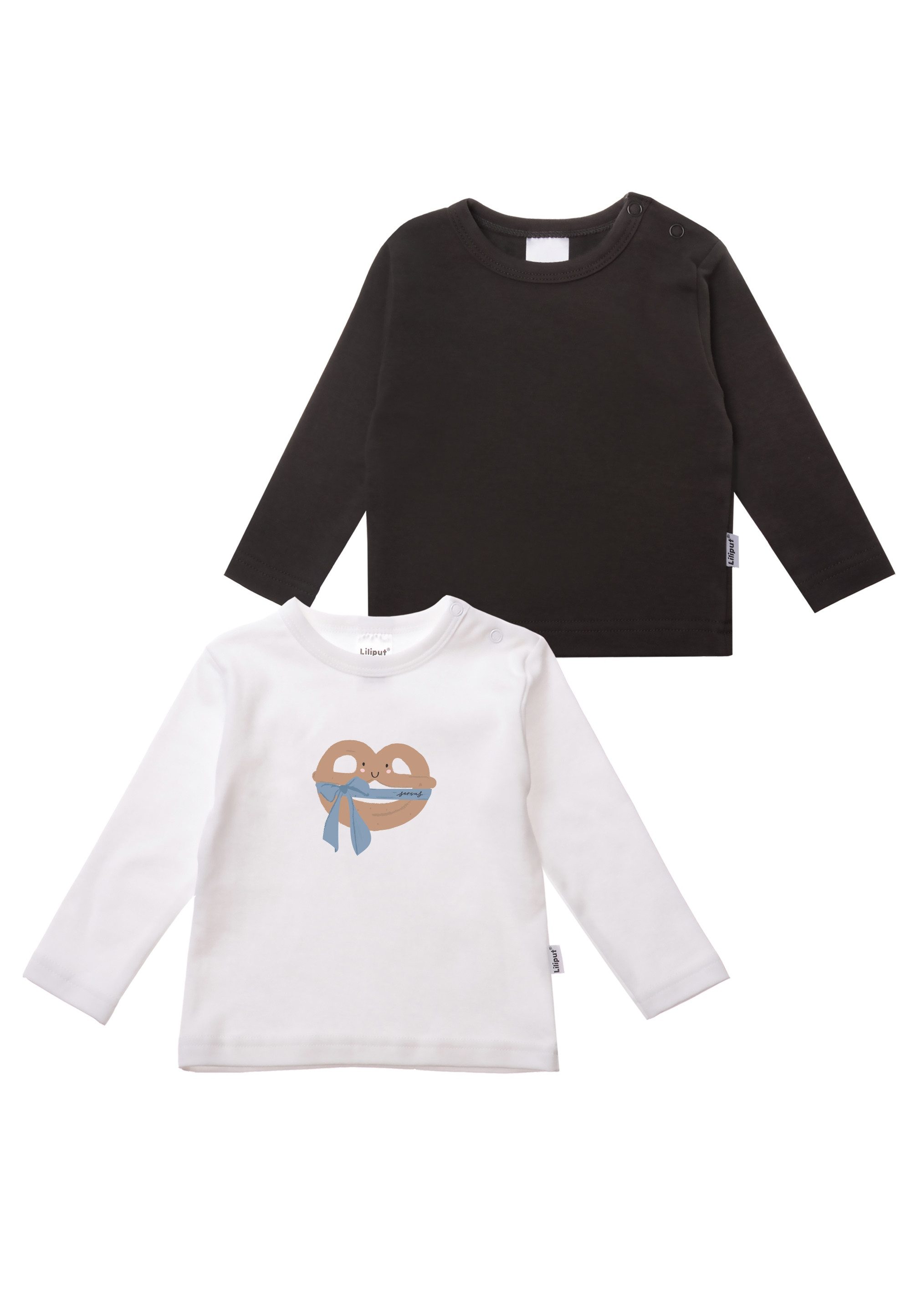 Langarmshirt Brezel