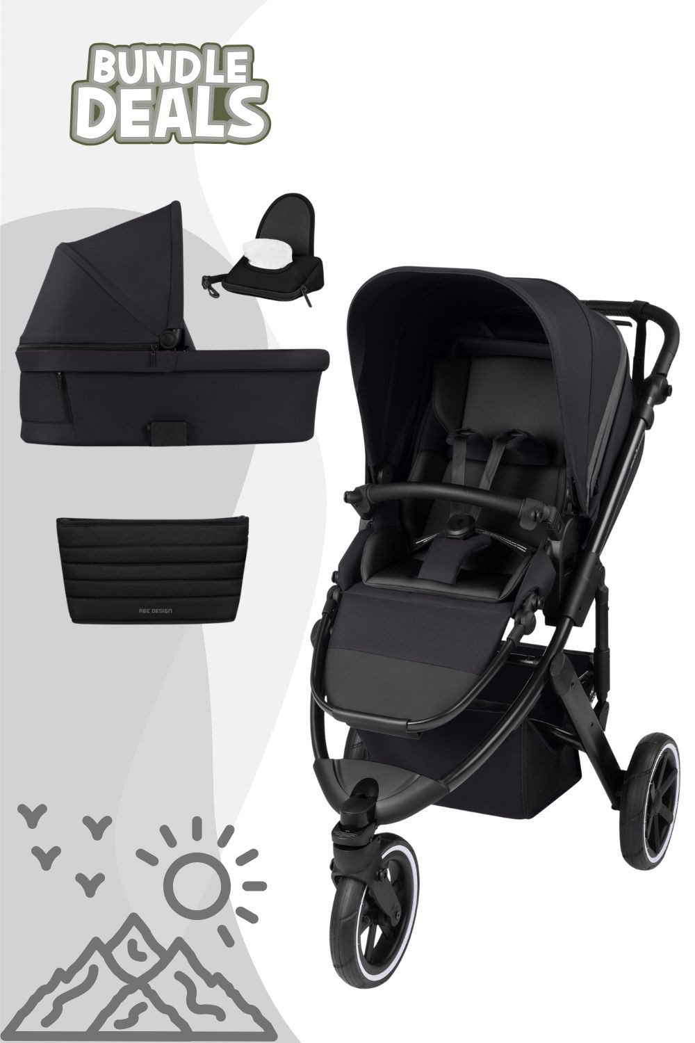 ABC Design Kombi-Kinderwagen Salsa 5 Run Sportkinderwagen