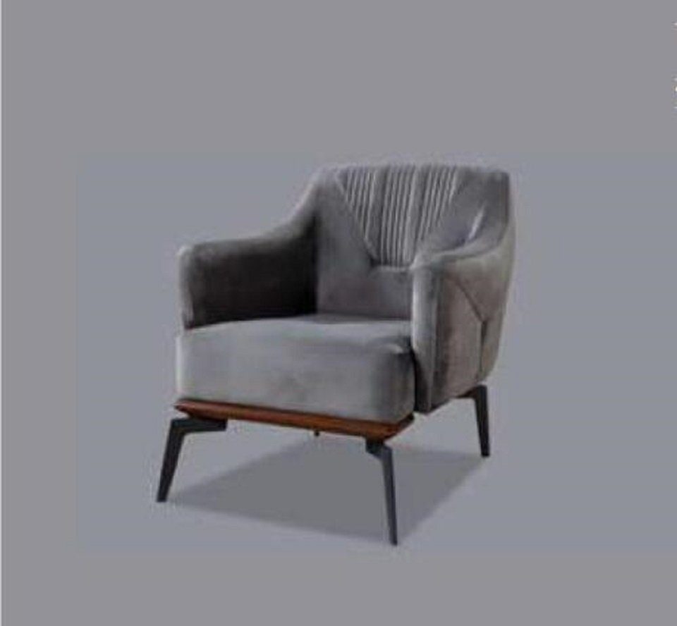 JVmoebel Sofa Luxus Möbel Polster 3 Textil, Stoff Sets Teile Sofagarnitur 3+3+1 Couch 3tlg