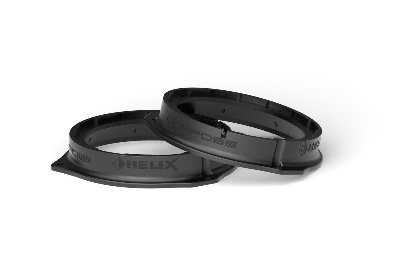 Helix CFMK165 MB.2 (FDM) FlexMount165 Lautsprecher Adapterringe für Mercedes Auto-Lautsprecher