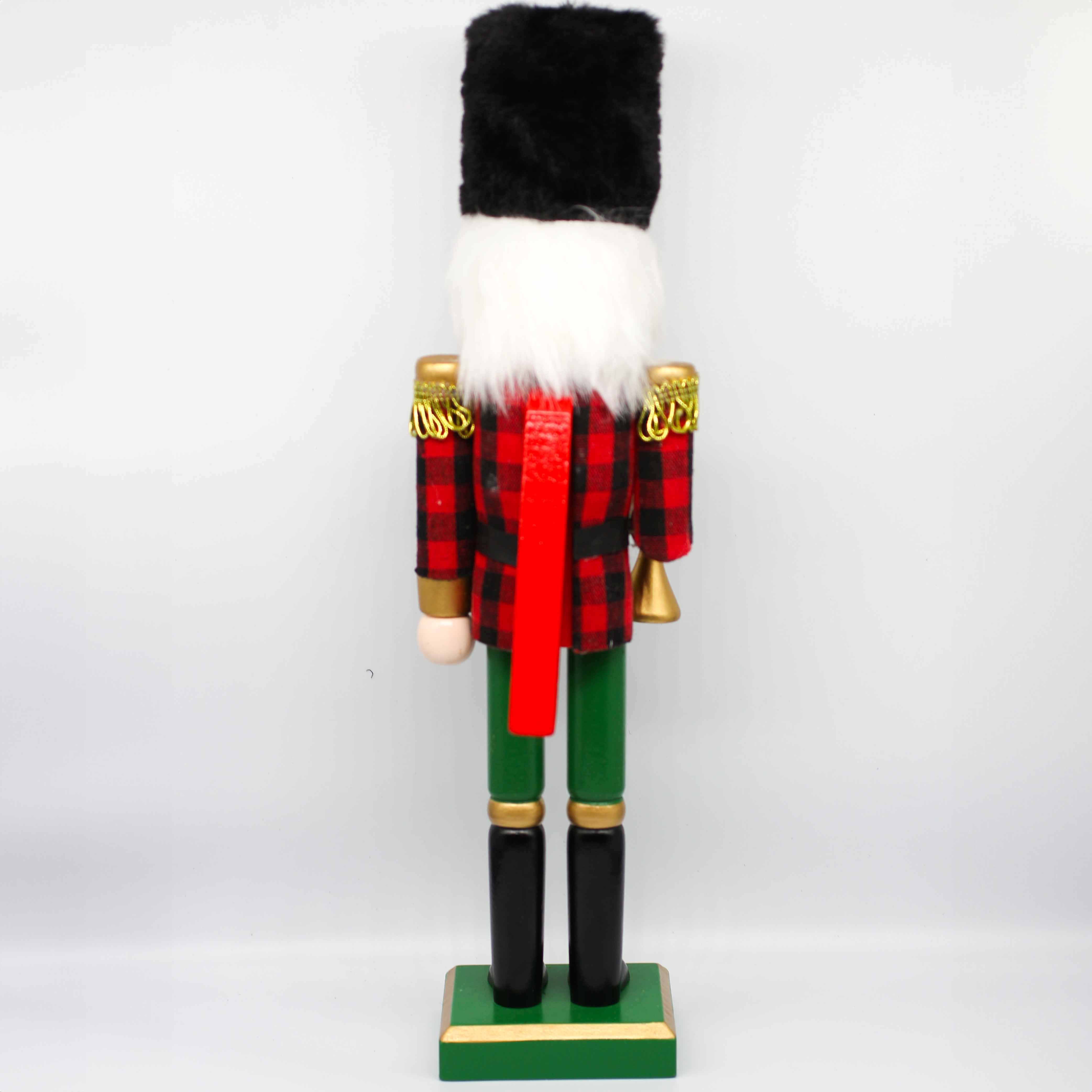 Nussknacker Figur festlichen Nussknacker für line® Weihnachtsfigur, Glanz Klassische Easy Weinachten