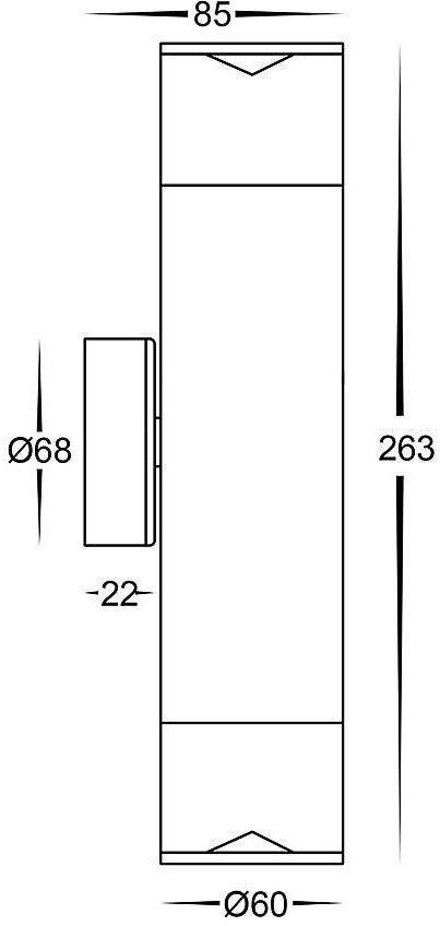 Havit Lighting LED Wandleuchte Leuchtmittel HIGHLITE, wechselbar