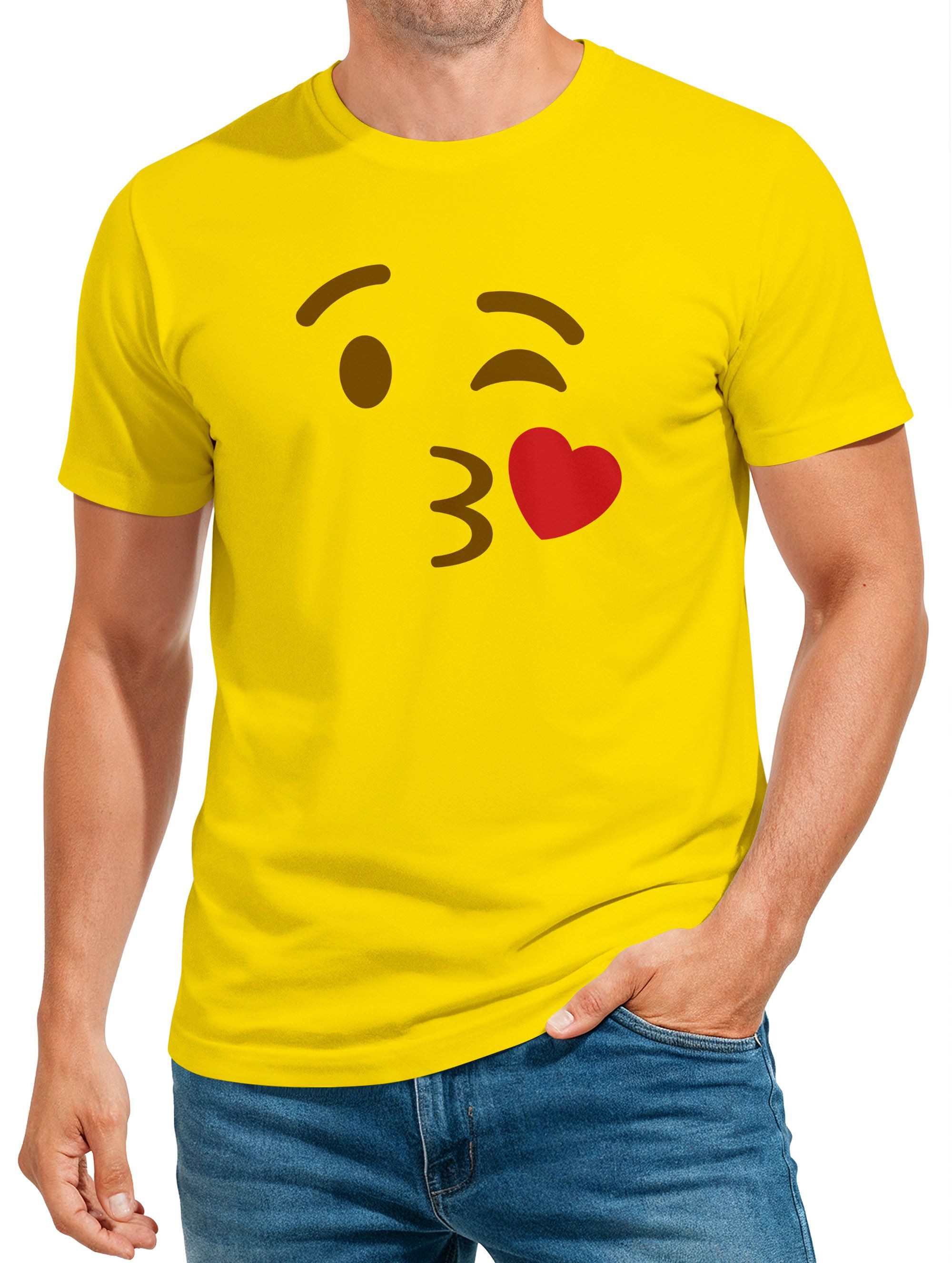 Print-Shirt Herren T-Shirt Gruppenkostüm Idee Fasching Karneval