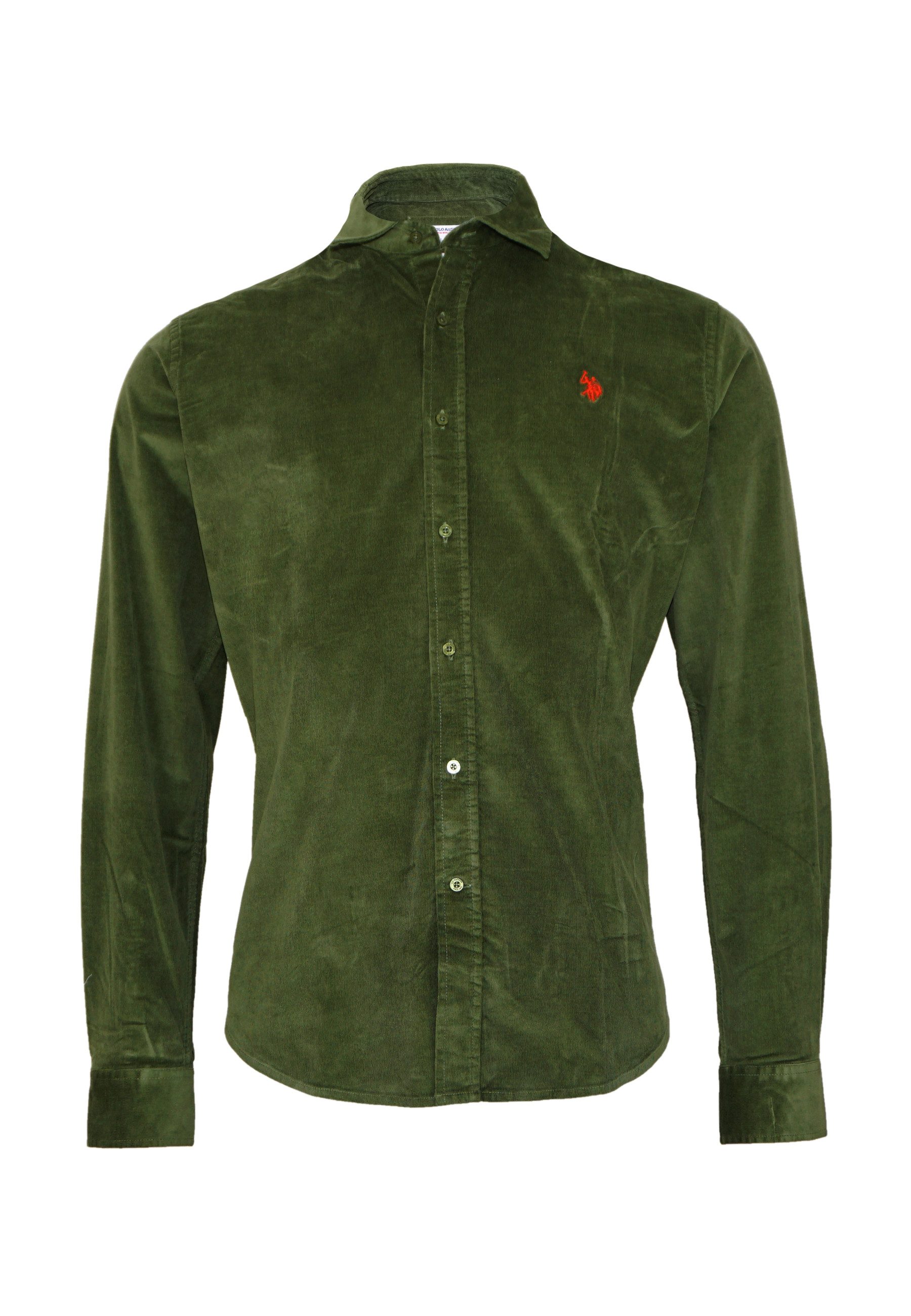 U.S. Polo Assn. Langarmhemd Hemd Button Down Shirt CORD (1-tlg) günstig online kaufen