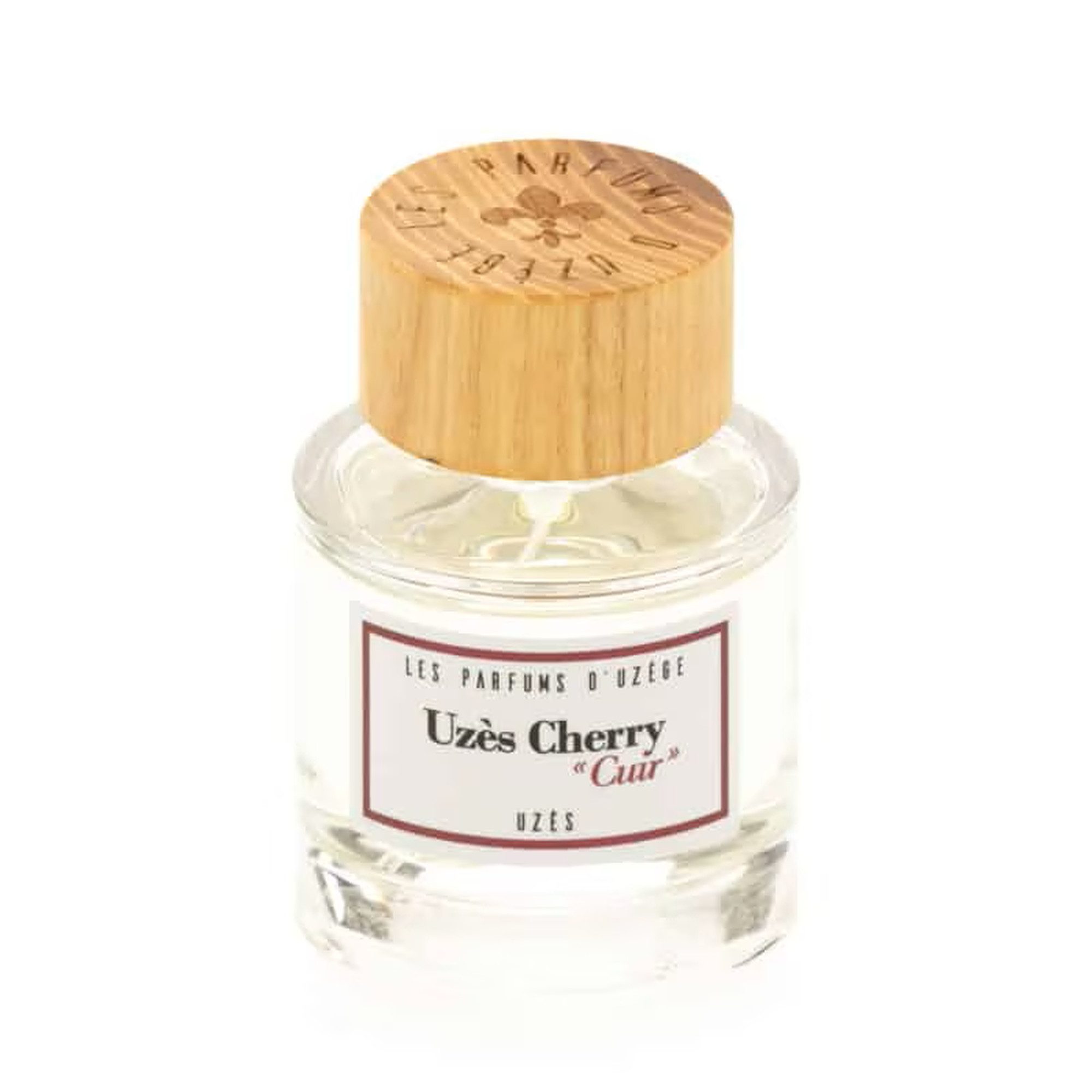 Les Parfums D'Uzège Eau de Parfum UZÈS CHERRY CUIR Herren Spray (EDP) aus Frankreich, Französisches Parfum aus Uzès – Duft aus dem Herzen Südfrankreichs