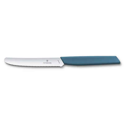 Victorinox Tafelmesser Swiss Modern Tafelmesser, 11cm, Wellenschliff