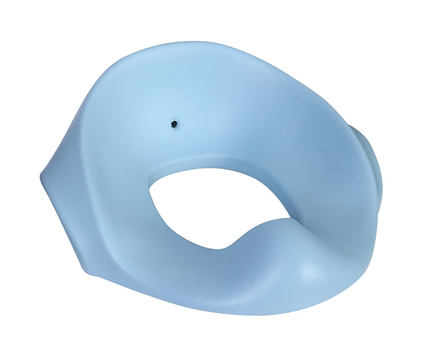 Kikkaboo Baby-Toilettensitz Toilettensitz Flipper, 12 cm, anatomische Form, Spritzschutz, Seitengriffe