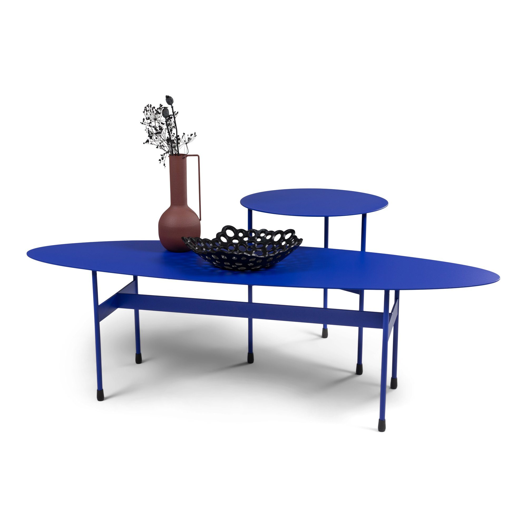 MARA Torna Furniture - Design Beistelltisch Ultramarine 40x45x40cm MEDIUM Beistelltisch Torna