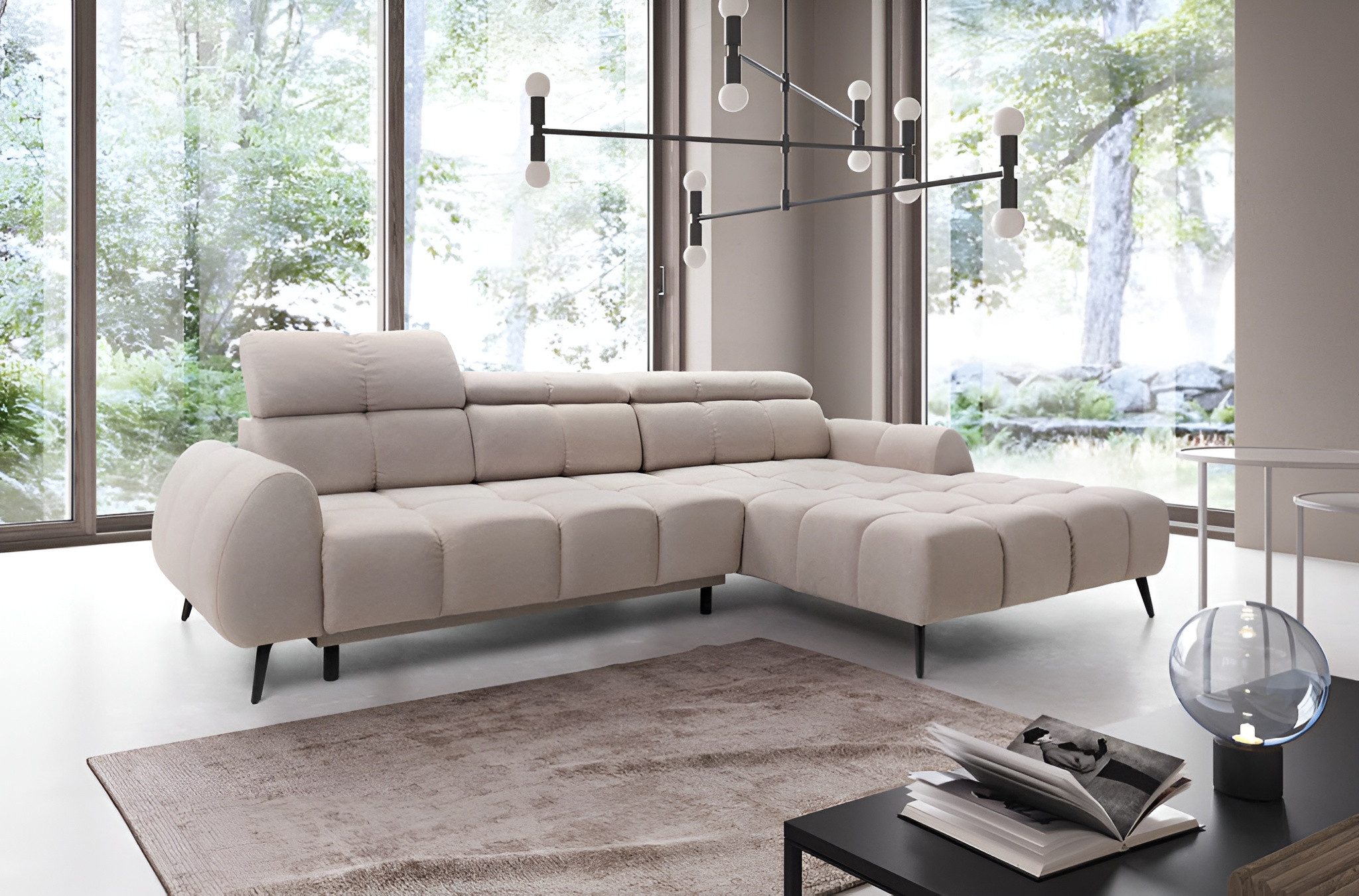 Luxusbetten24 Schlafsofa Designer Sofa Piano, mit günstig online kaufen