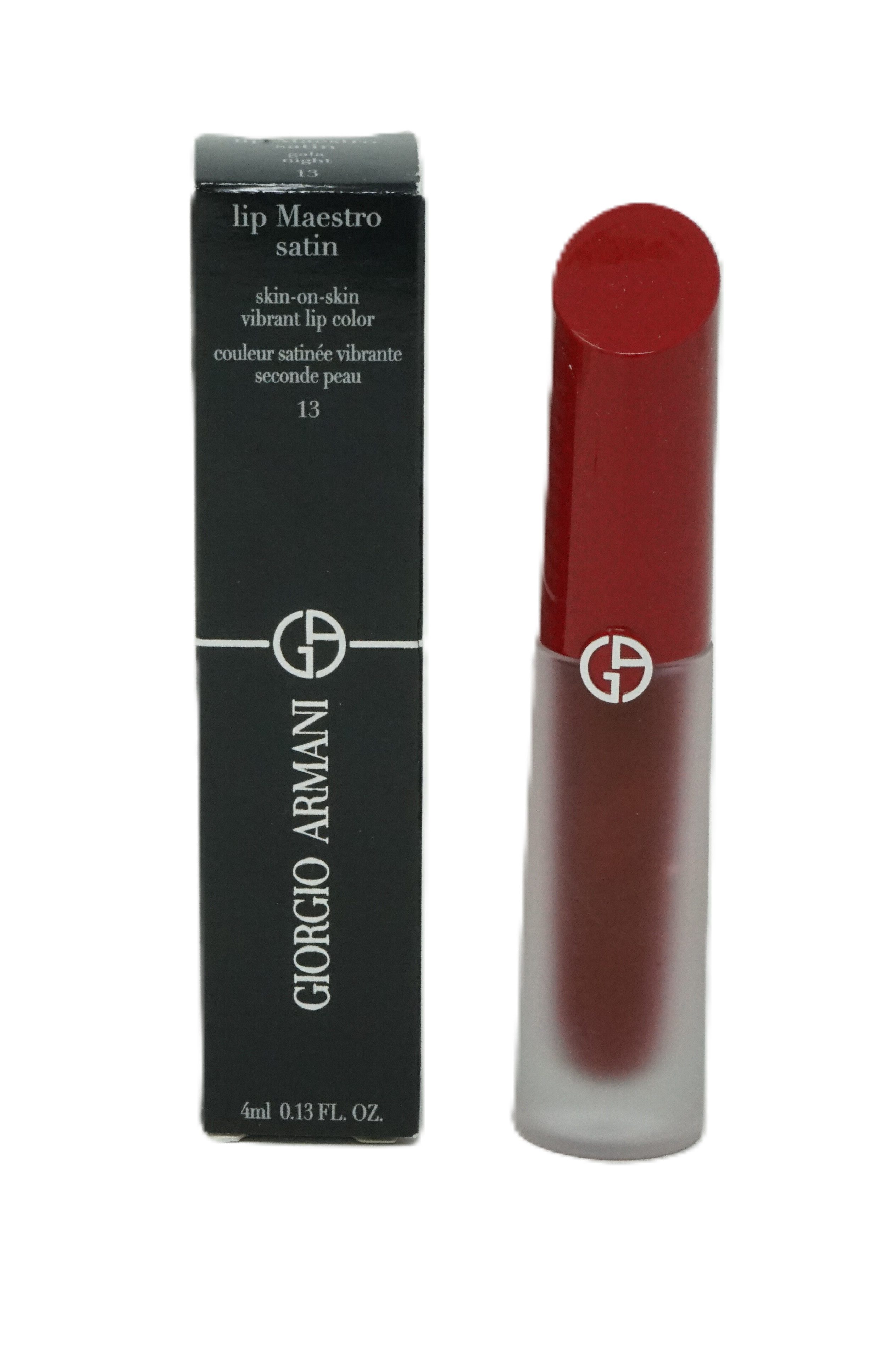 Giorgio Armani Lippenstift Giorgio Armani Lip Maestro satin vibrant lip color 4ml gala night 13