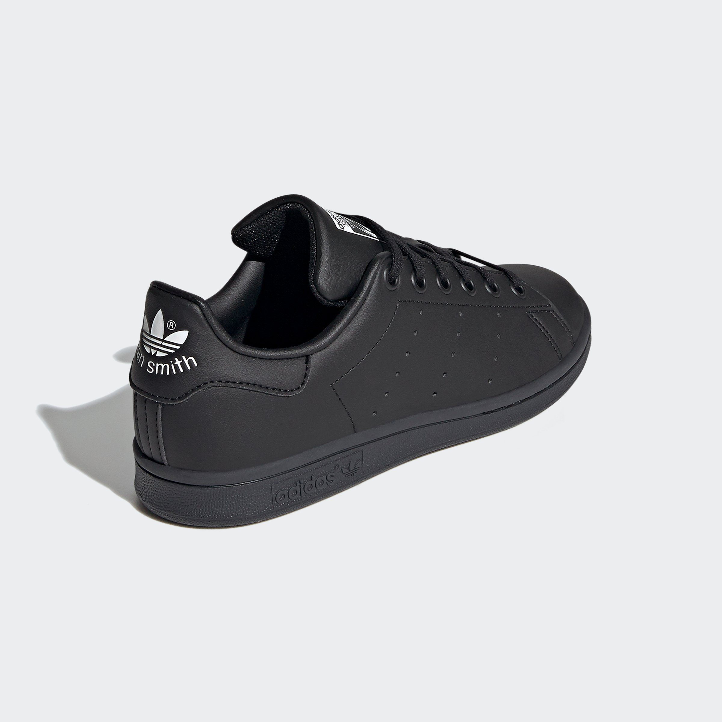 adidas Originals STAN SMITH CBLACK-CBLACK-FTWWHT J Sneaker