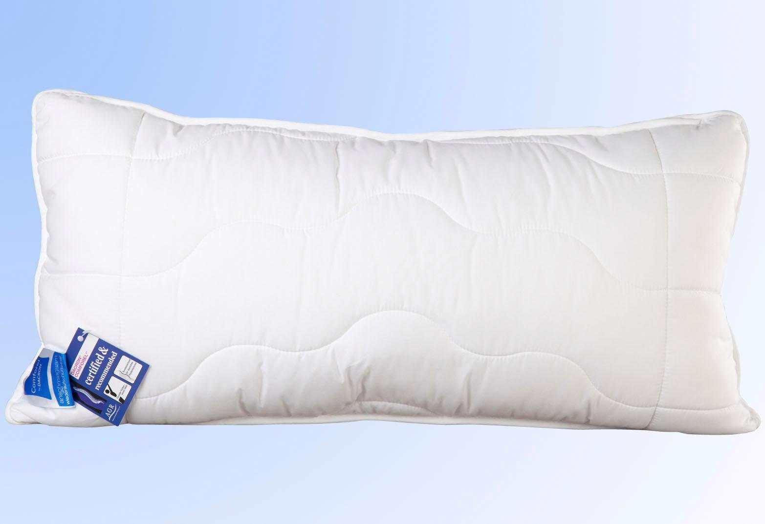 Jekatex Nackenstützkissen Kissen Basic, Füllung: Microfaser, Bezug: Polyester, Seitenschläfer, Rückenschläfer, Zertifiziert durch die Aktion gesunder Rücken (AG – Bild 2 von 5