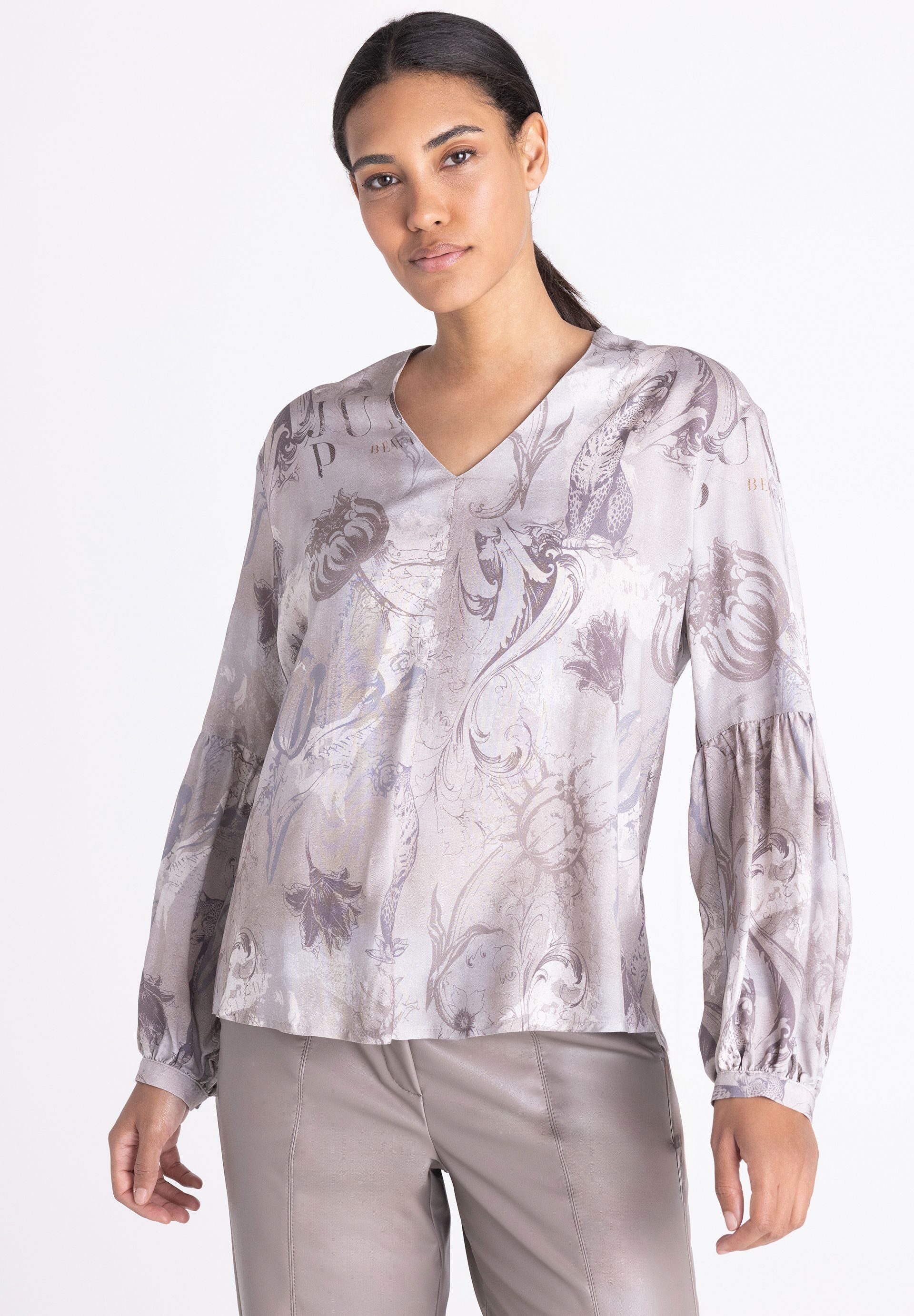 TUZZI Klassische Bluse mit Raffung