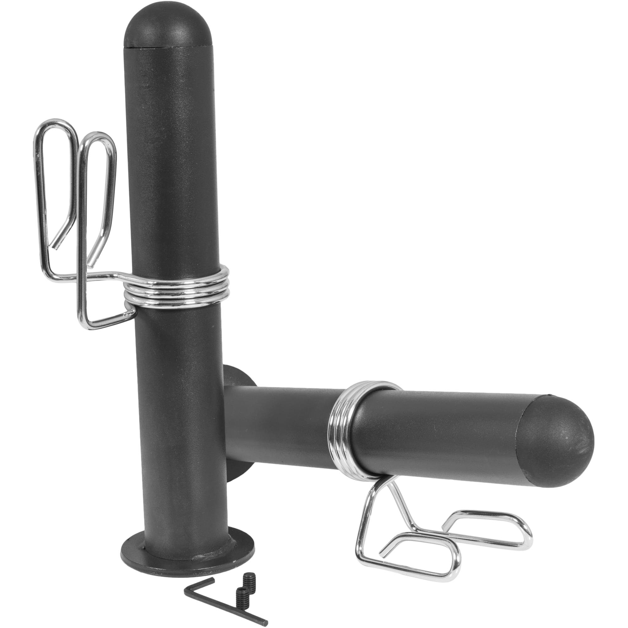 GORILLA SPORTS Hantelstangenverschluss Adapter Schwarz 50 mm für 30 mm