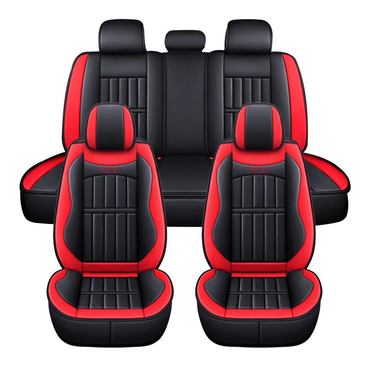 5-sitz Komplettsatz Leder Universal Auto Sitzbezüge Sitzschutz Schonbezüge  Set