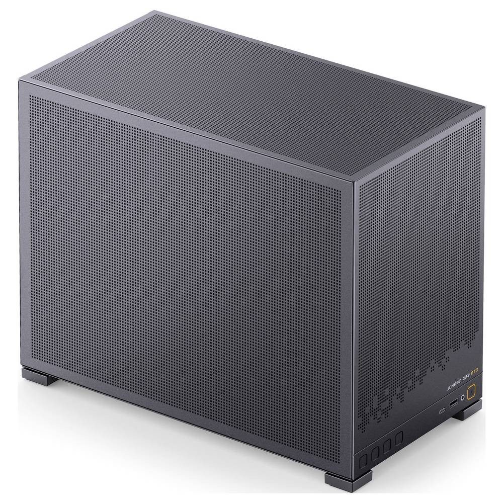 Jonsbo PC-Gehäuse Gehäuse, Gaming-Gehäuse, PC-Gehäuse Schwarz D32 STD MESH BLACK