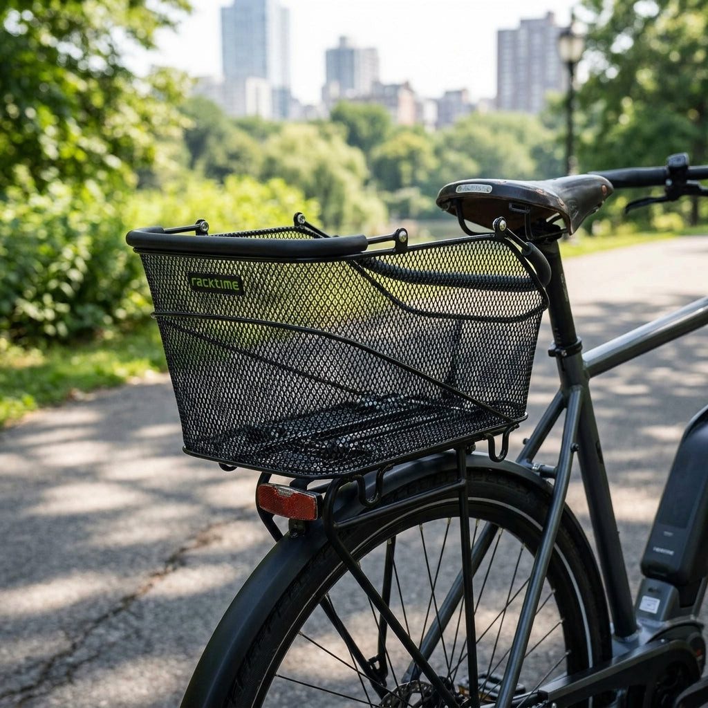 racktime Fahrradkorb racktime Gepäckträgerkorb Korb Bask-it TRUNK 2.0 small schwarz 20l