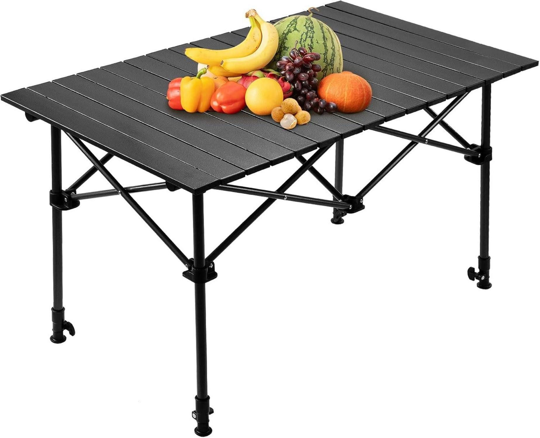 Campingtisch Campingtisch Aluminium Beistelltisch 75kg Tragbare Outdoor 95x55cm