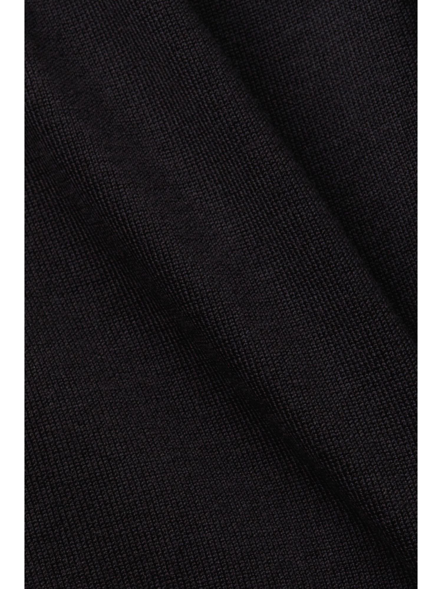 Esprit Collection Rollkragenpullover ECOVERO™ BLACK LENZING™ Basic-Rollkragenpullover