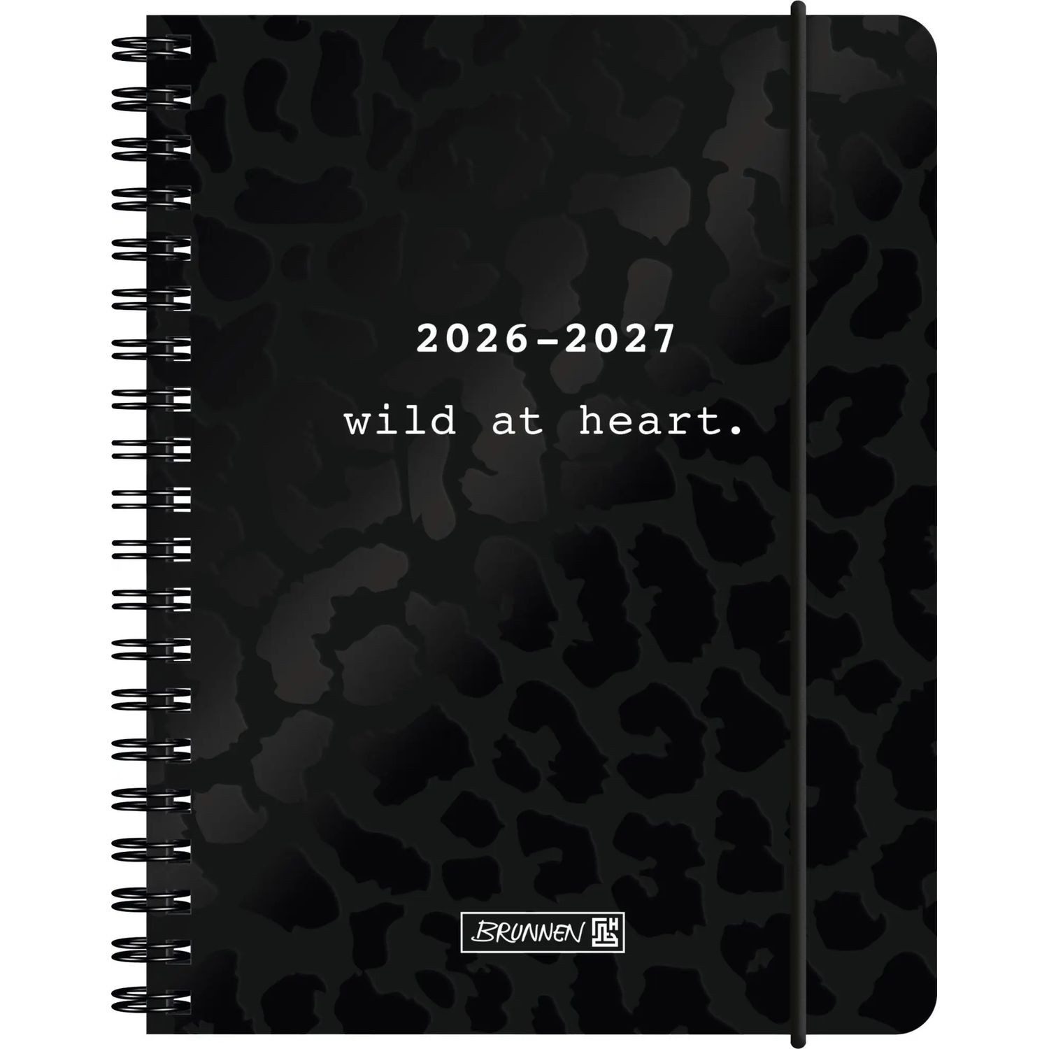 Schülerkalender Schülerkalender 2026/2027 "BLACK", A6, Papier