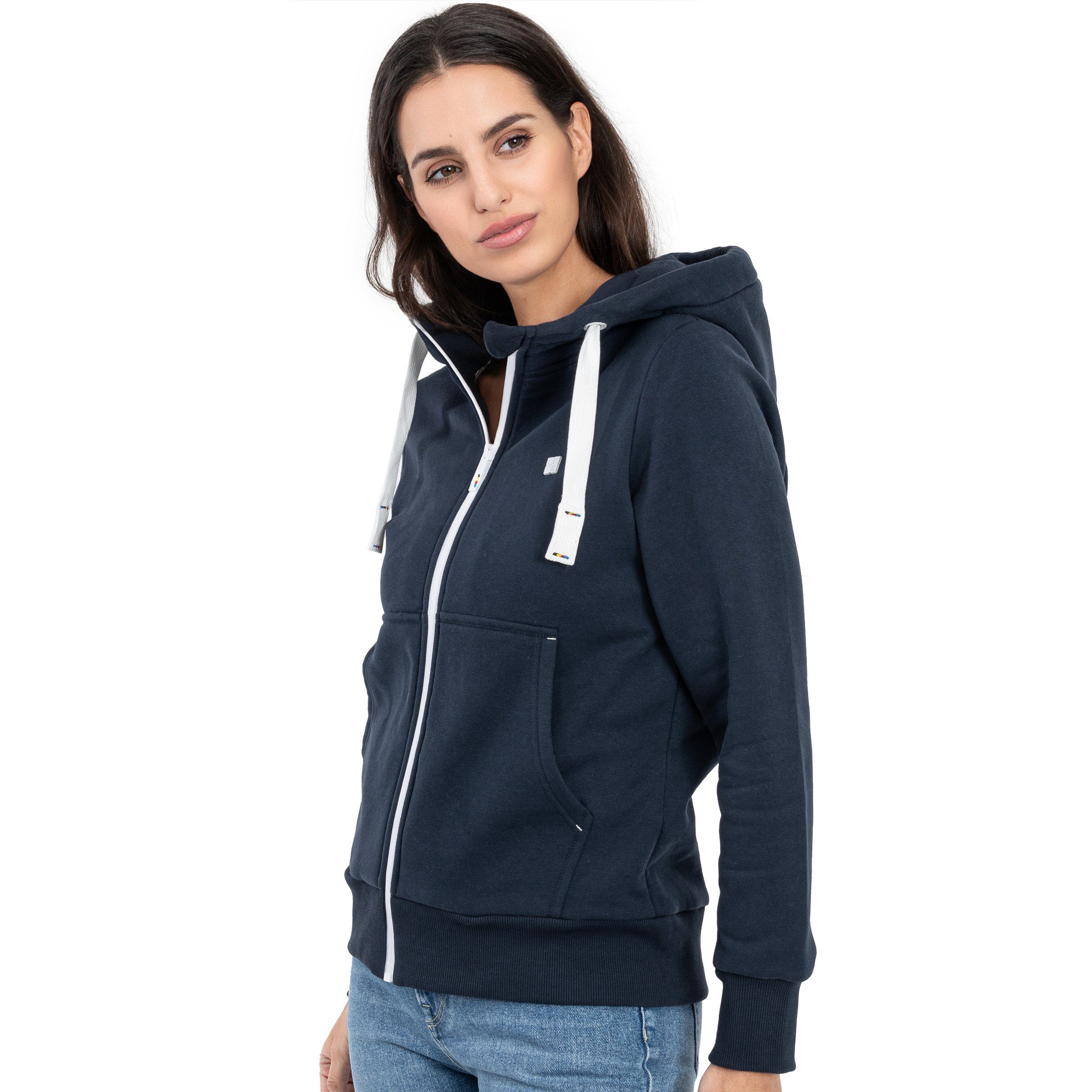 DEPROC Active Kapuzensweatjacke FinjaDC Damen Zip-Hoodie mit weicher Innens günstig online kaufen