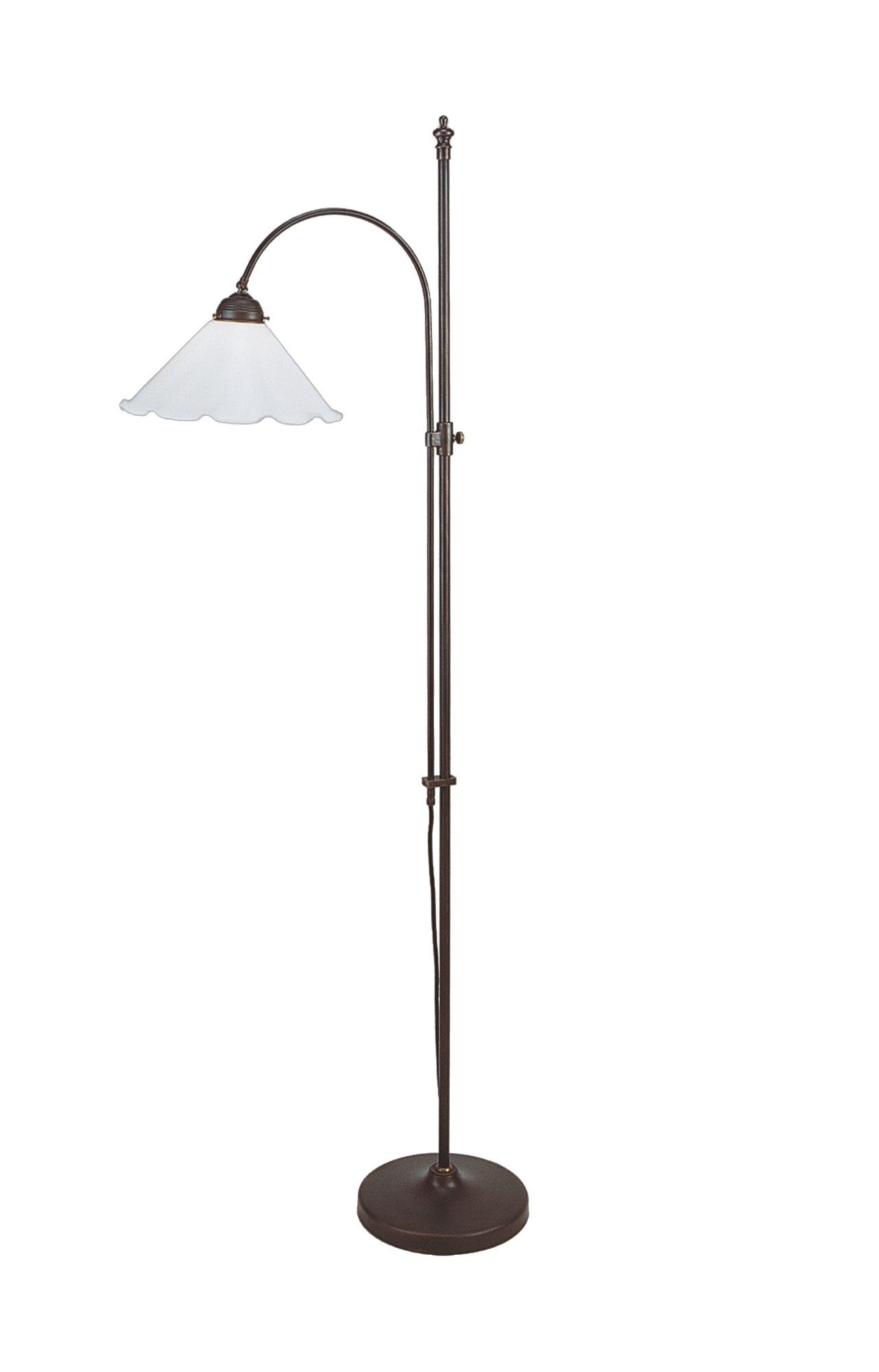 Berliner Messinglampen Stehlampe ST02-37op-A, ohne Leuchtmittel