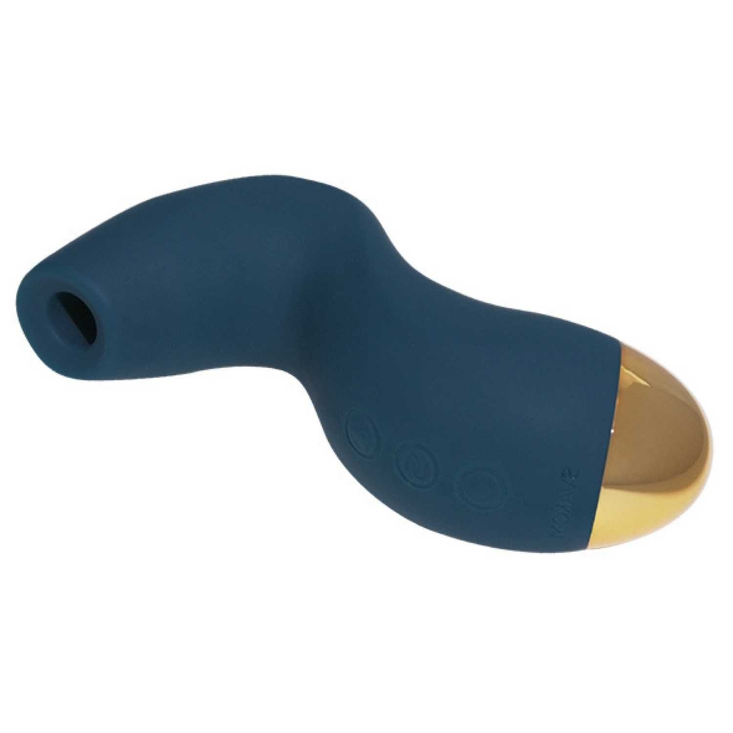 Intensitäten Stimulator, Pulse - Svakom Deep 5 Suction Klitoris-Stimulator Svakom dunkelblau Pure