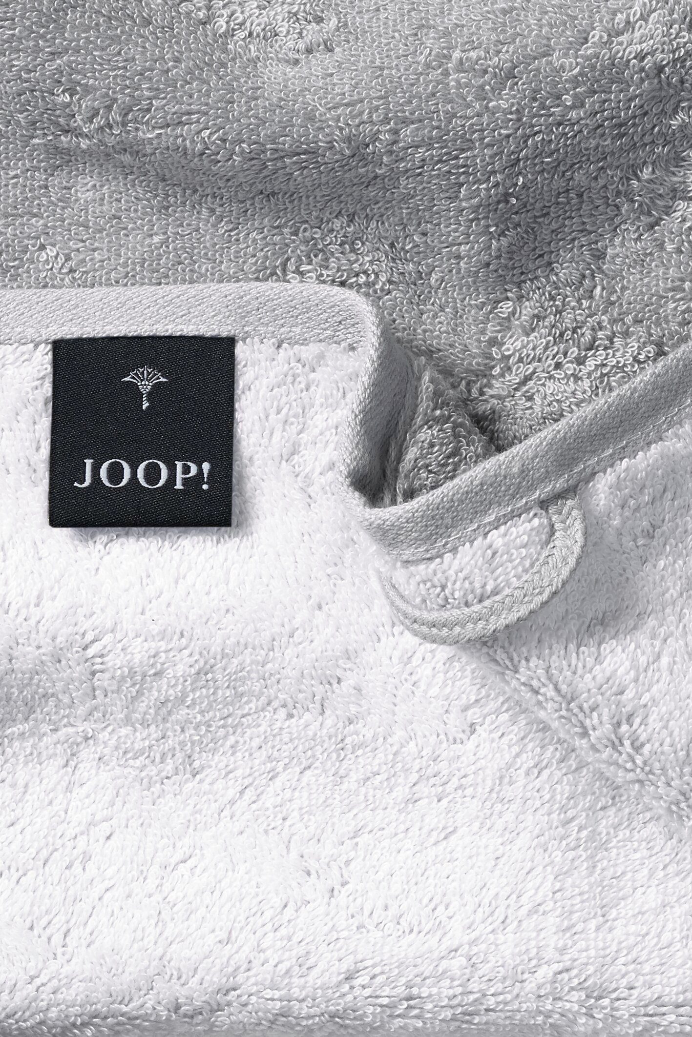 Textil Gästetuch-Set, CLASSIC - Joop! Gästehandtücher Silber LIVING DOUBLEFACE JOOP! (3-St)