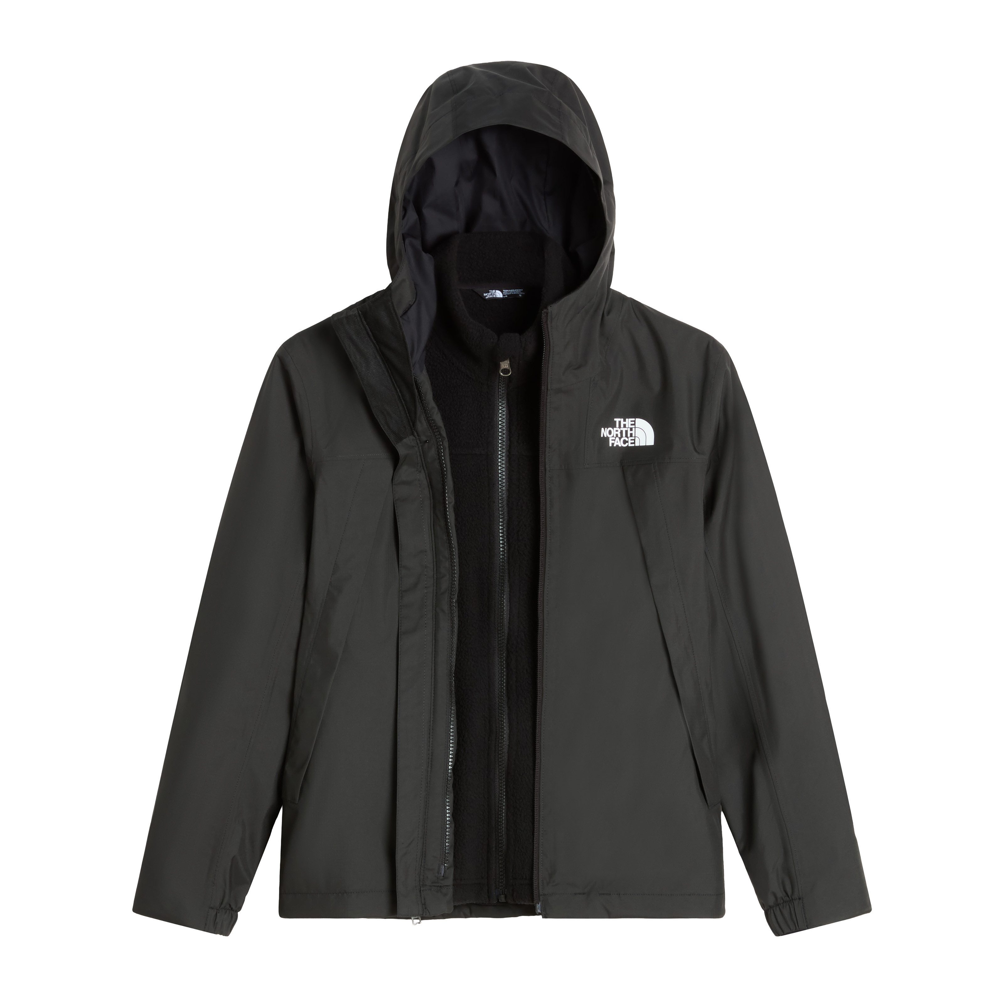 The North Face Funktionsjacke TEEN ANTORA TRICLIMATE für Jugendliche, mit wetterfestem Material, atmungsaktiv, wasserdicht