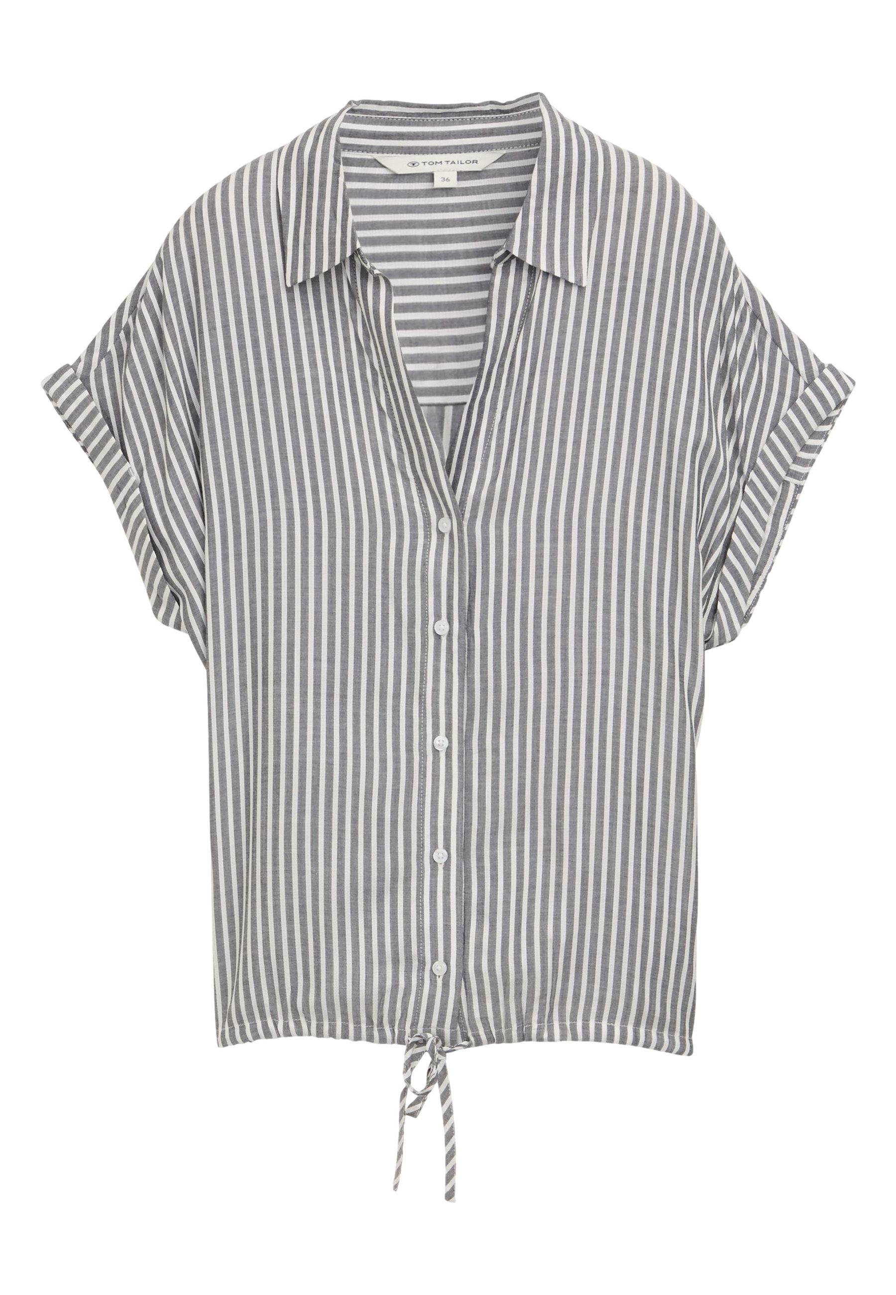 TOM TAILOR Kurzarmbluse Bluse dünnes Kurzarmshirt (1-tlg)
