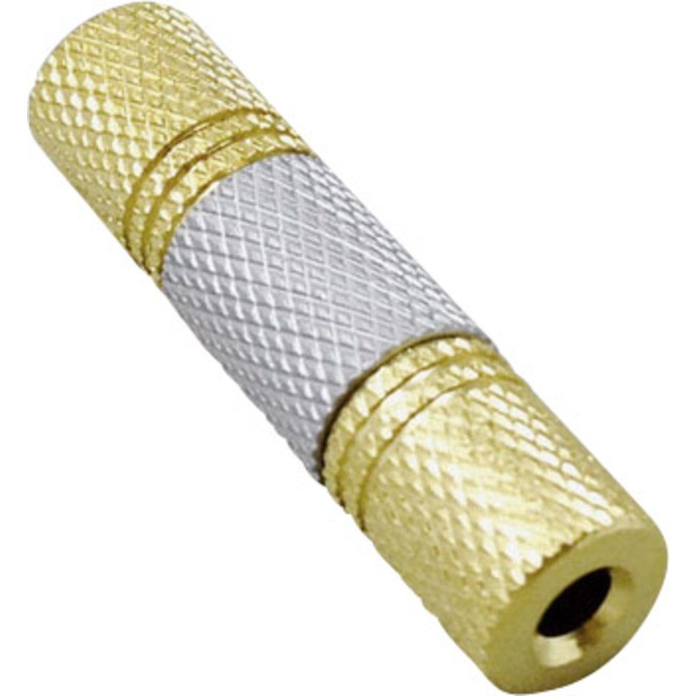 TRU COMPONENTS Klinken-Adapter Klinkenbuchse 3.5 mm - Klinkenbuchse 3 Audio- & Video-Adapter