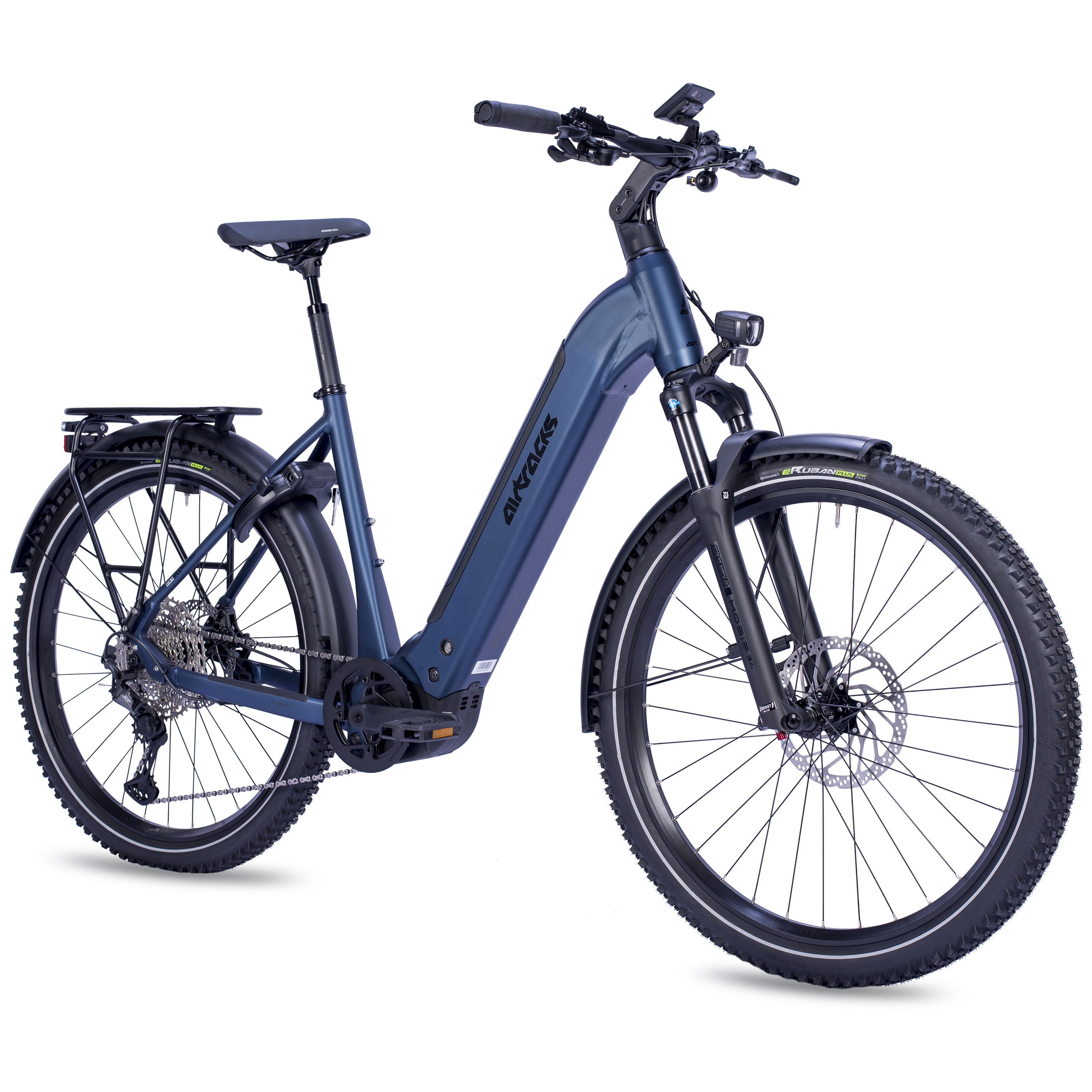Airtracks E-Bike Trekkingrad 27,5 Damen E-BIKE SUV TERRA CX1 BOSCH PERFORMANCE LINE PX (Smart), 12 Gang Shimano Deore XT RD-M8100 Schaltwerk, Kettenschaltung, Mittelmotor, 800 Wh, (Akku BOSCH POWERTUBE 800Wh Smart System), Display INTUVIA 100, Größen - 45cm 50cm 55cm - Mod. 2026