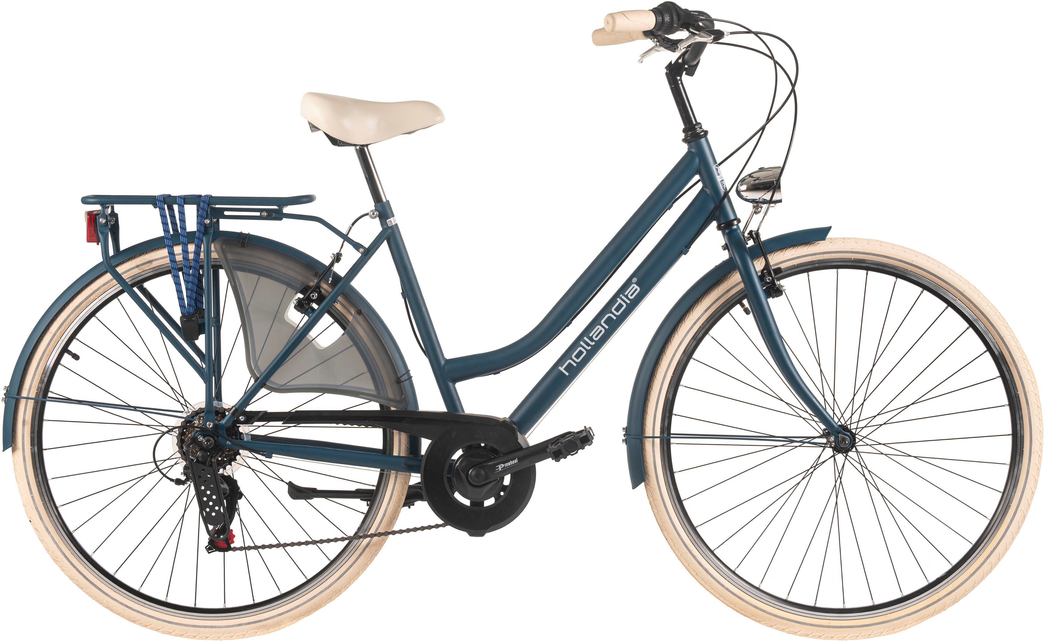 Hollandia Hollandrad Hollandrad 28'' Moves 6 Gänge RH 50 cm, 6 Gang Shimano Tourney Schaltwerk, Kettenschaltung