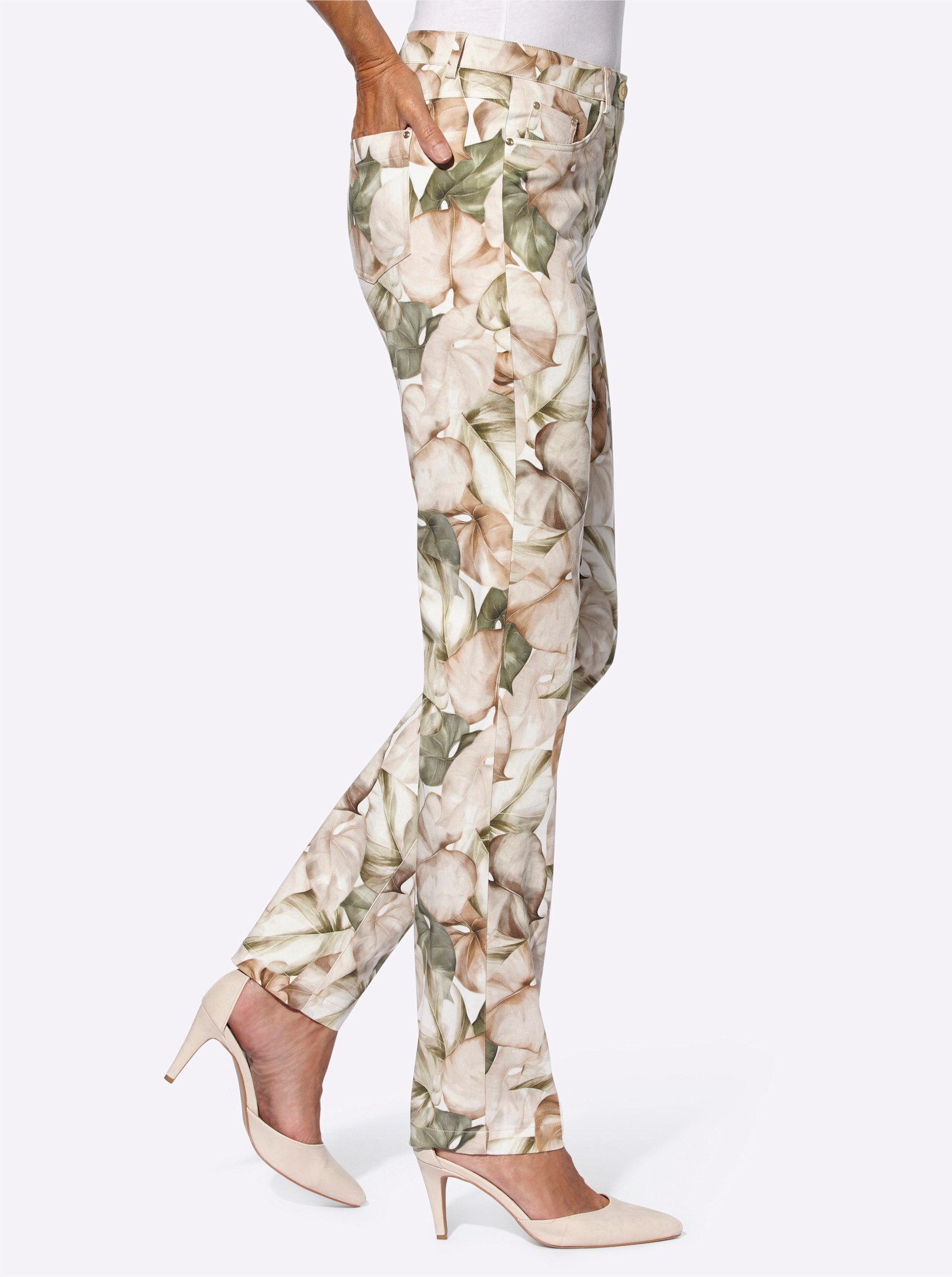 Witt Jerseyhose Druck-Hose komfortabel