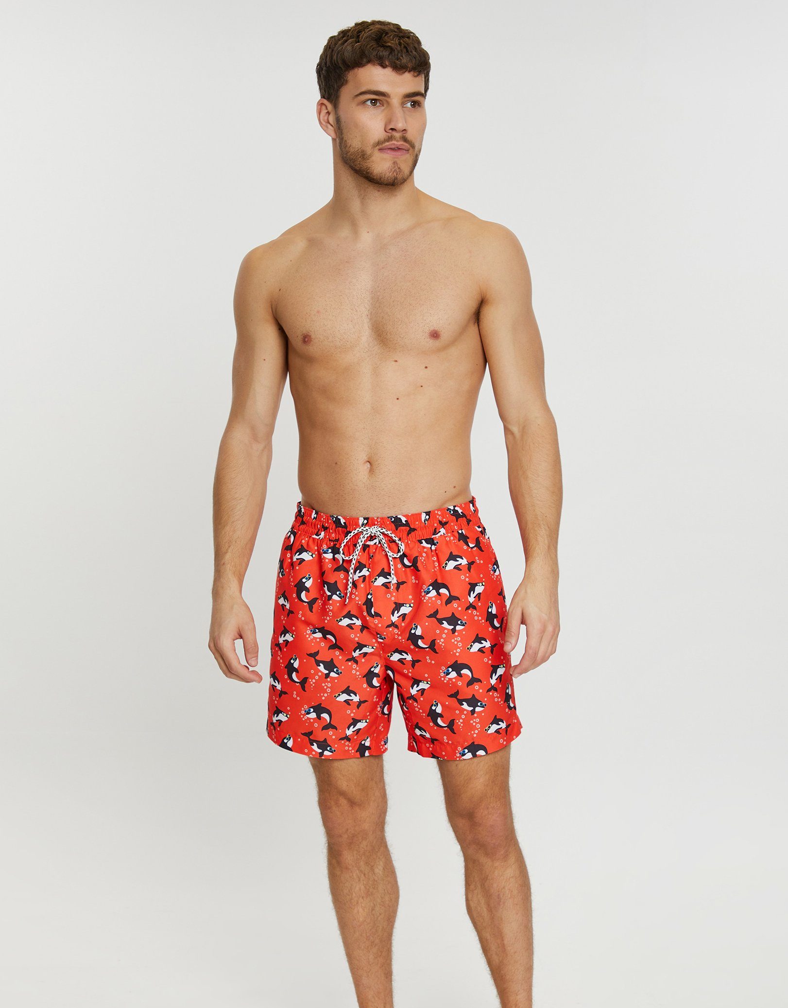 Whale Short Killer THB Threadbare Badeshorts Swim