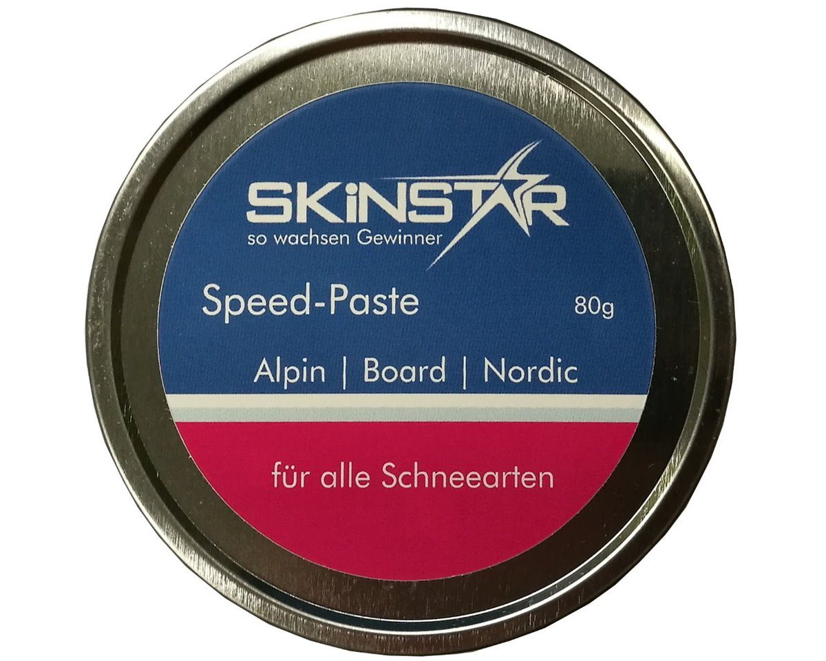 SkinStar Ski SKINSTAR Racing Speed Paste Skiwax Skiwachs Speedwachs Renn Wachs 80g