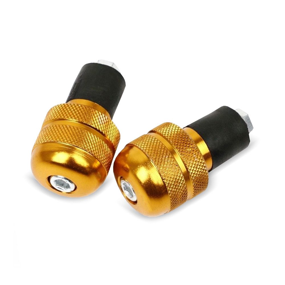 Tourtecs Lenkervorbau Lenkerenden / Motorrad Lenkergewichte # LE6 für universal Lenker gold