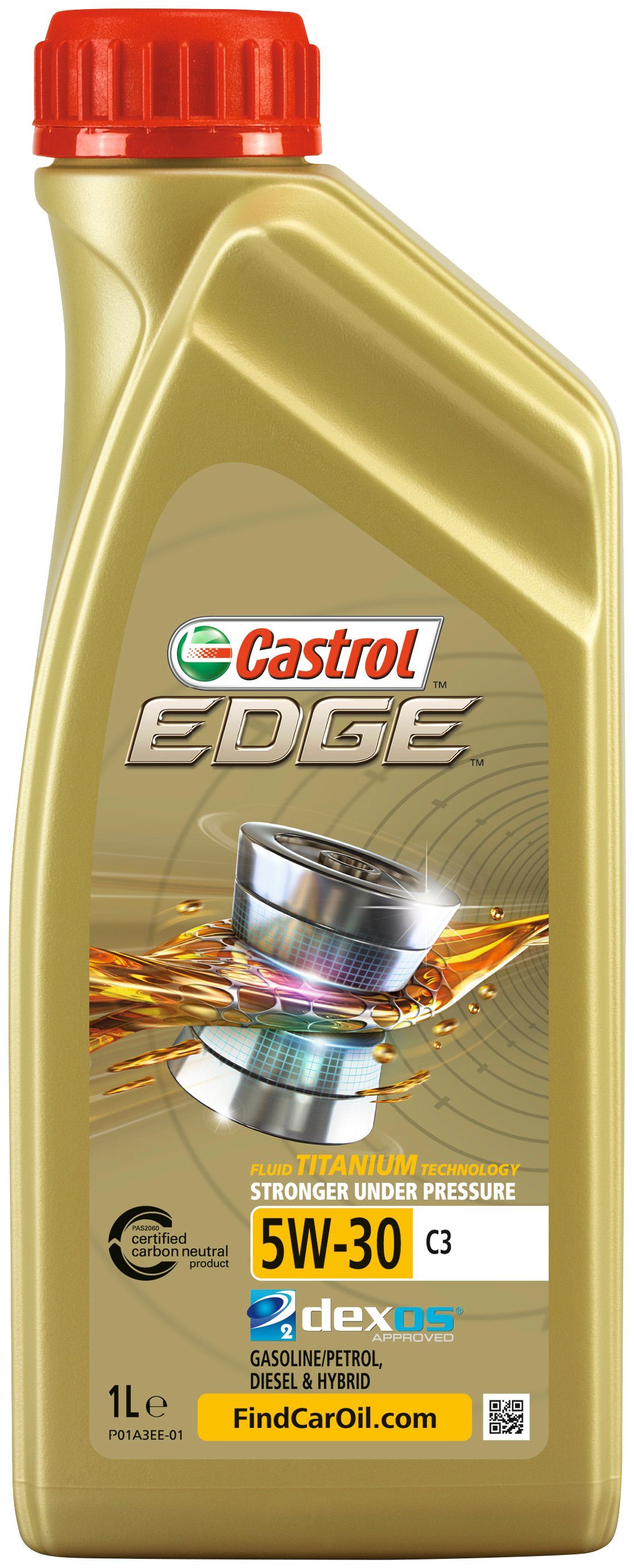 Castrol Motoröl EDGE 1 C3, PKW Liter, für 5W-30