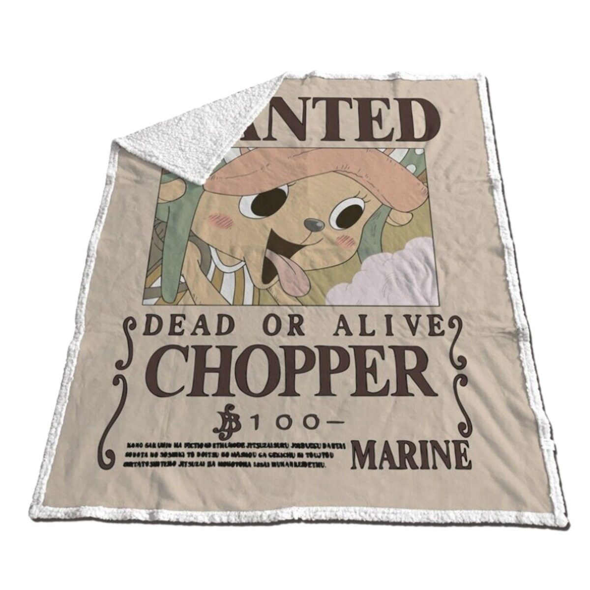 Wohndecke One Piece Kuscheldecke Wohndecke Fleecedecke 170x130cm, One Piece günstig online kaufen