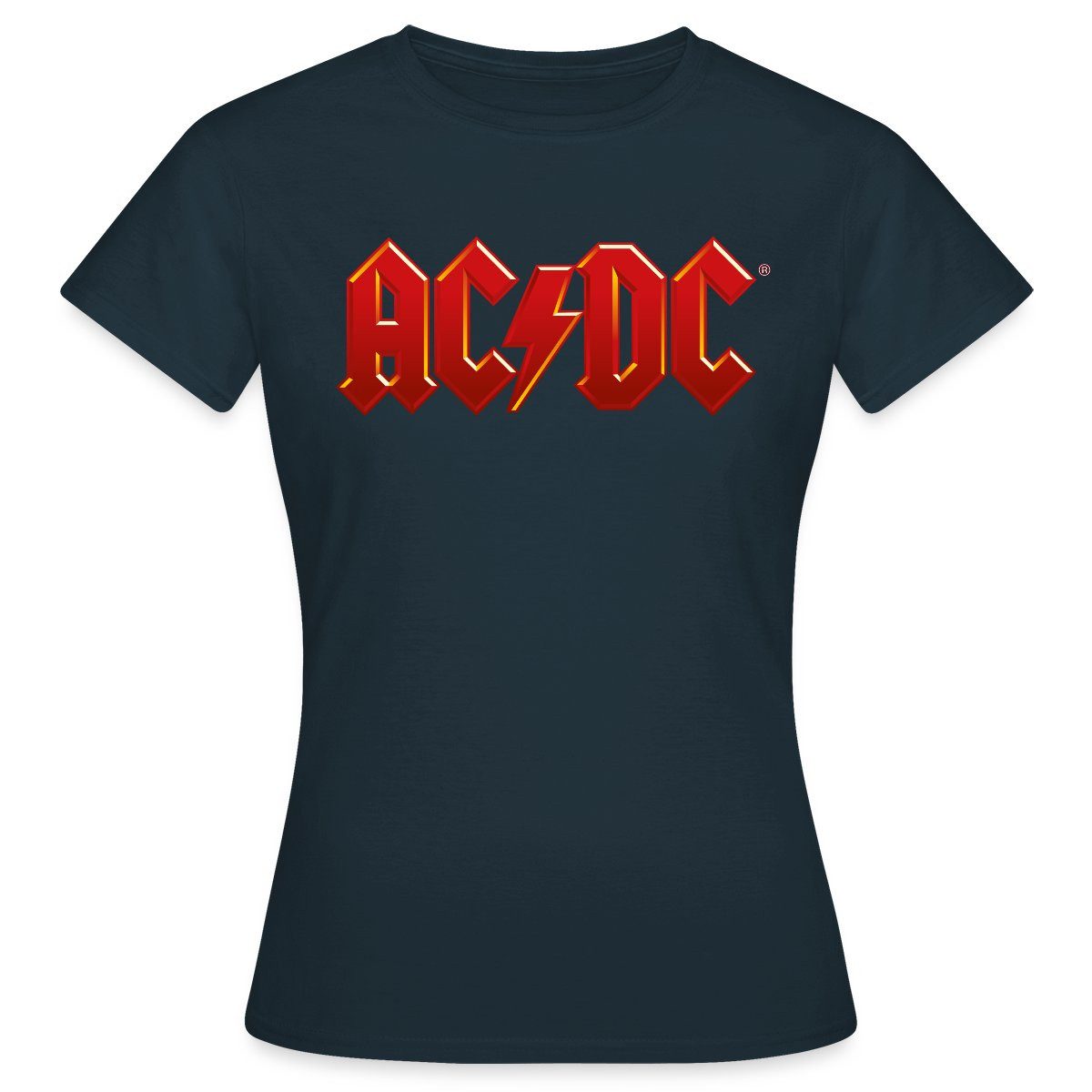 Spreadshirt T-Shirt AC/DC Klassisches Logo Mit günstig online kaufen