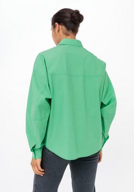 Hessnatur Klassische Bluse aus reiner Bio-Baumwolle (1-tlg)
