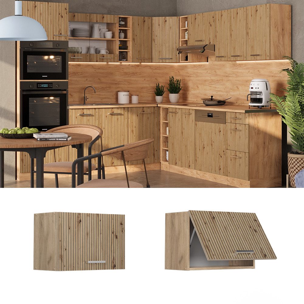 Vicco Hängeschrank R-Line, Artisan-Eiche/Goldkraft Eiche, 60 günstig online kaufen