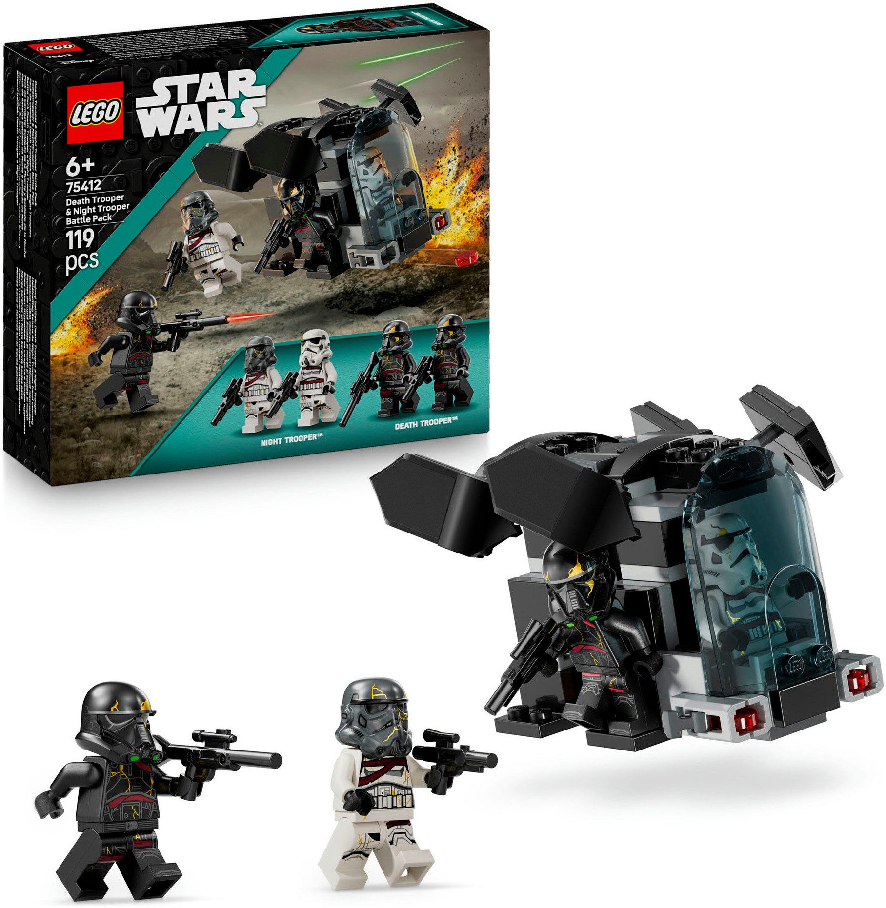 LEGO® Todestruppler & Nachttruppler Battle Pack (75412), LEGO Star Wars™ Ko günstig online kaufen