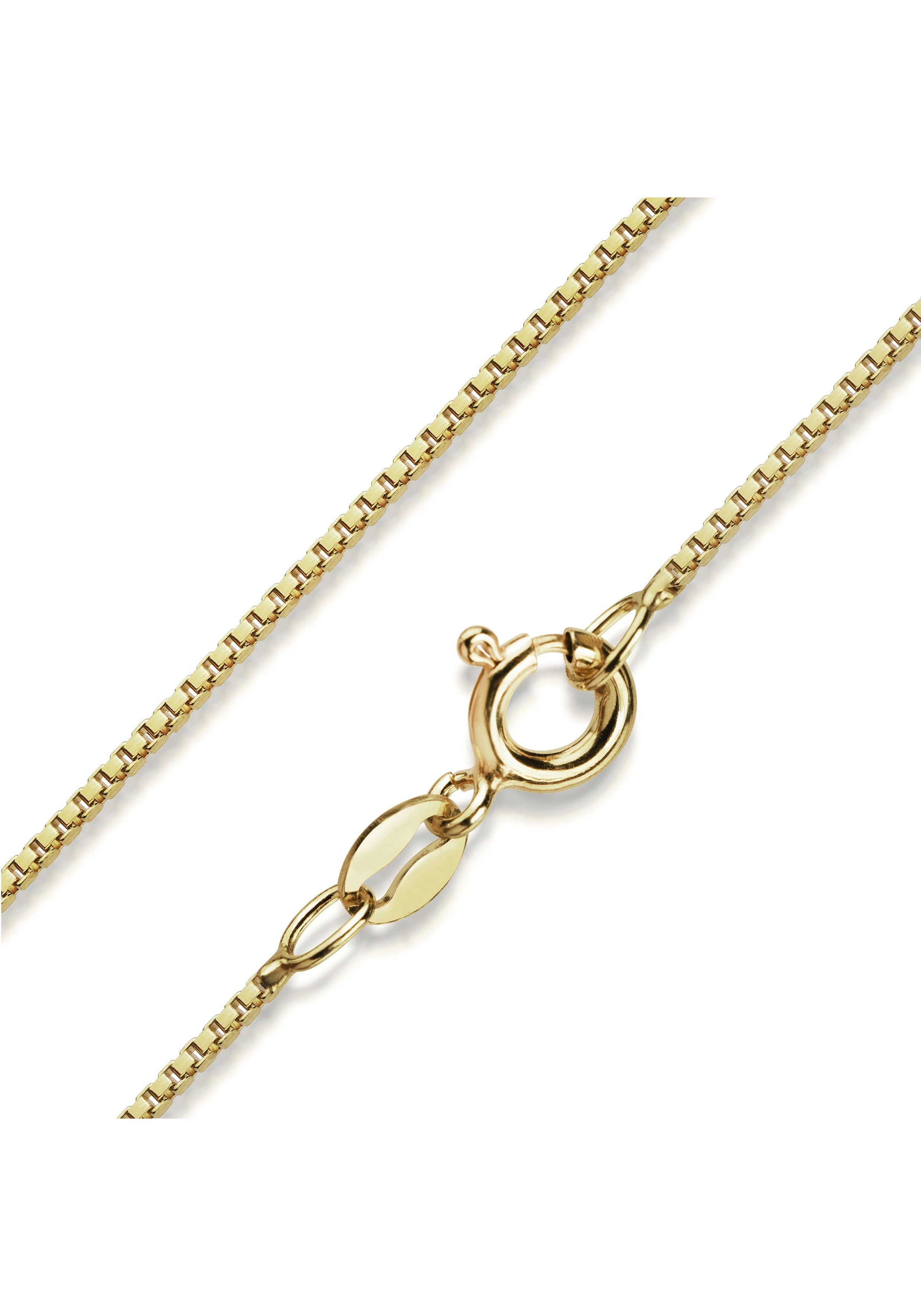 Goldkette Schmuck Geschenk Gold 333 Venezianer diamantiert, verschiedene Breiten