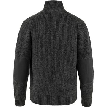 Fjällräven Sweatshirt Övik Zip Cardigan Knit M Dark Grey