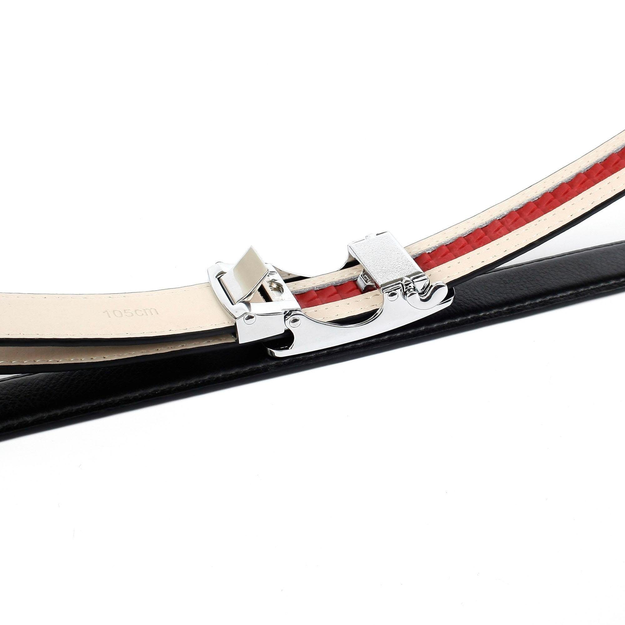 Anthoni Crown Automatik Ledergürtel filigraner mit Schließe