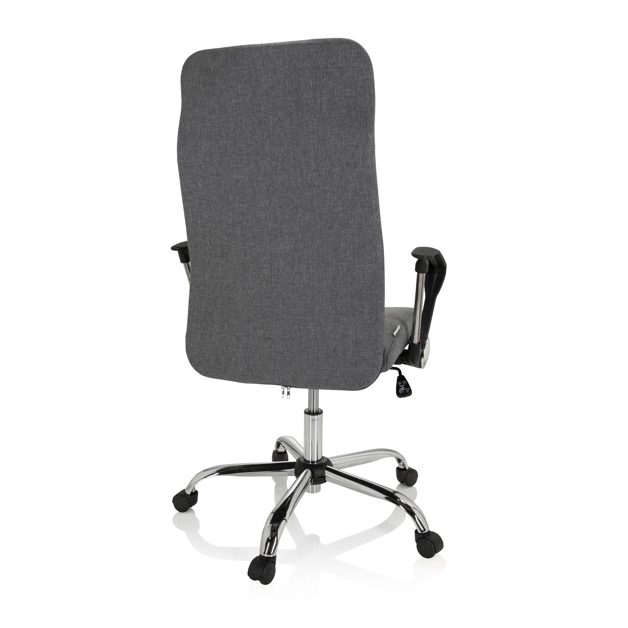 St), Stoff (1 Office Home hjh 40 Bürostuhl mit Schreibtischstuhl Armlehnen ARTON Drehstuhl OFFICE ergonomisch