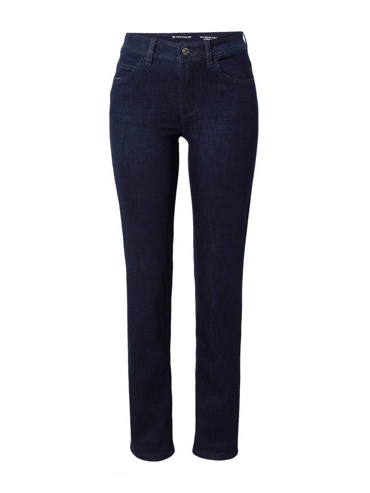 TOM TAILOR Regular-fit-Jeans Alexa (1-tlg) Plain/ohne Details, Abgesteppter  Saum/Kante