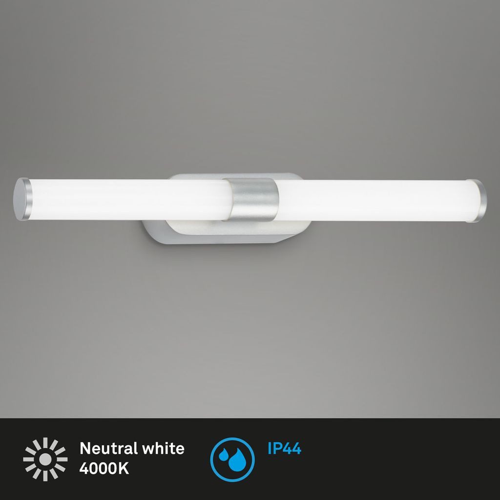 Briloner Leuchten Wandleuchte 2116014, LED fest integriert, 2700K - Extra-Warmweiß