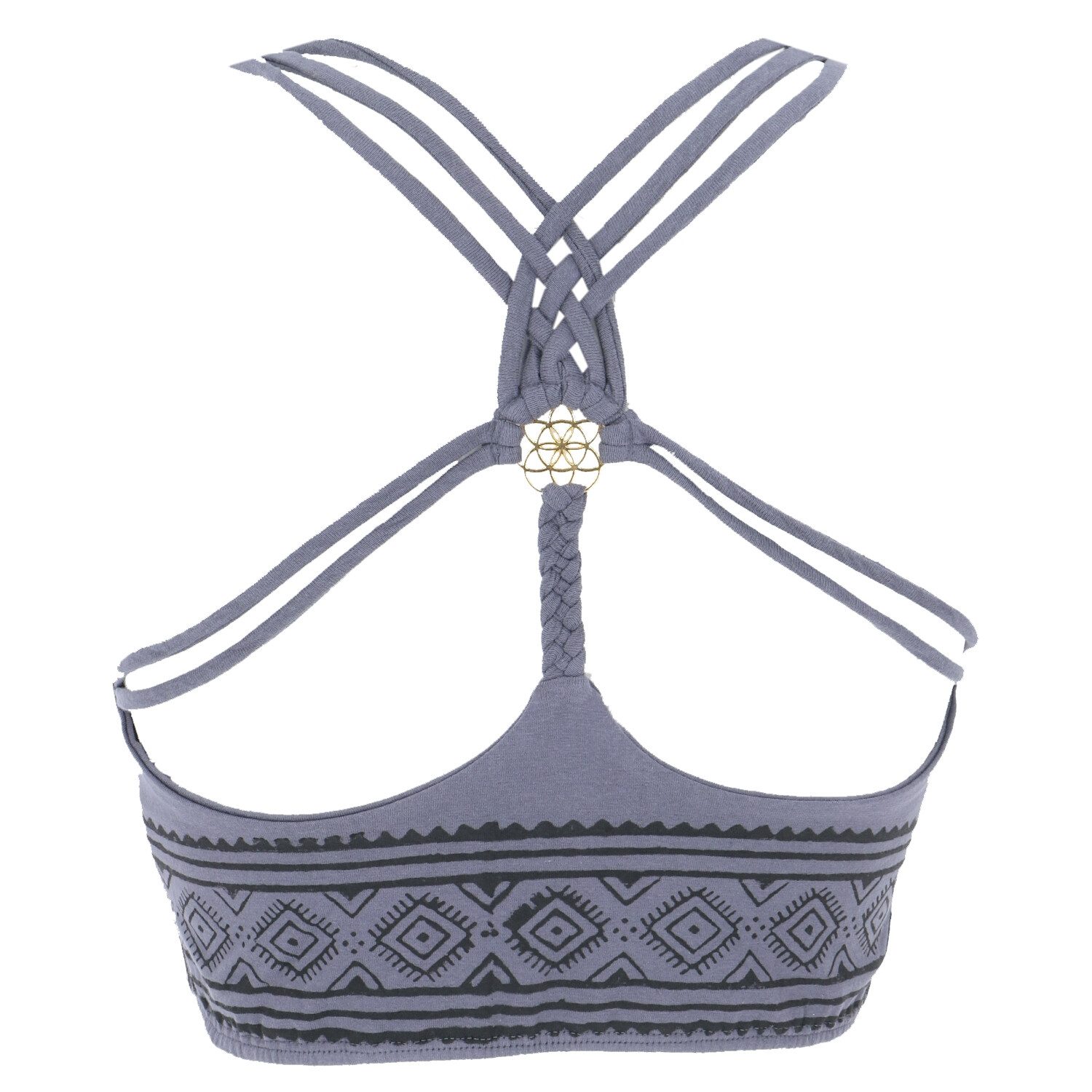 Guru-Shop T-Shirt Goa Psytrance Bikini Top, Boho Top, Yoga Bra.. Ethno Style, alternative Bekleidung, Festival – Bild 5 von 5